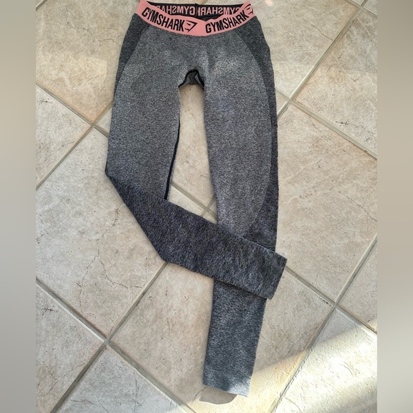 Grey Gymshark Full Length Workout Leggings - Picture 1 of 5